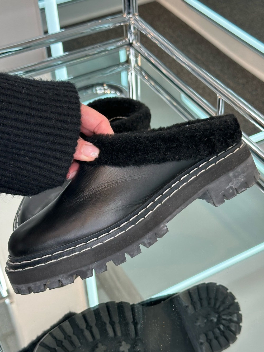 Proenza Schouler shearling lined Mule